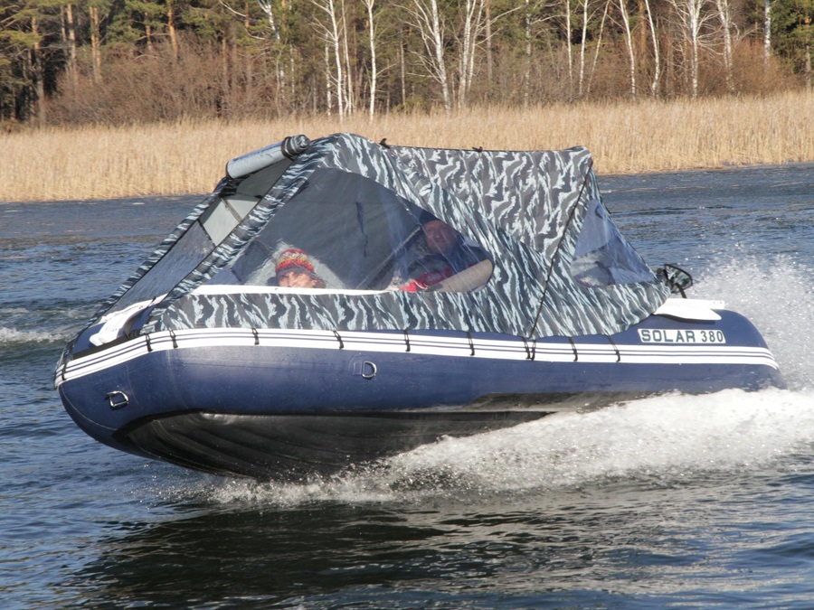 Моторная лодка Солар Максима-380К Вега